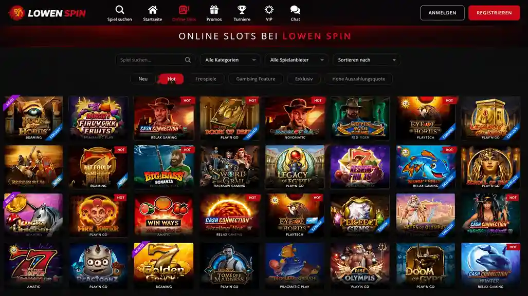 Gokkastenaanbod van Instant Casino Nederland
